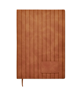 Logo trade promotional items picture of: A5 notebook in smokey PU