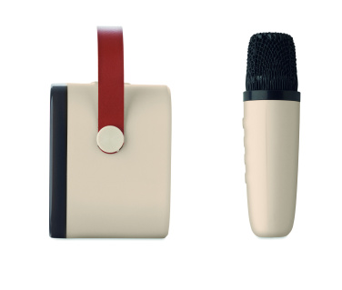 Logo trade advertising products picture of: Karaoke set speaker