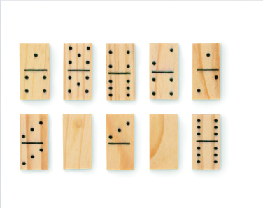 Logotrade advertising product image of: Domino and cards set