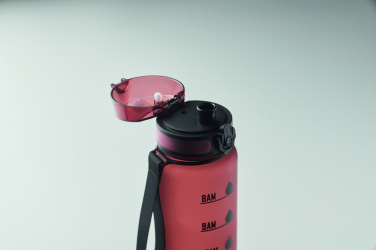 Logo trade advertising products image of: Sports water bottle RPET 1L