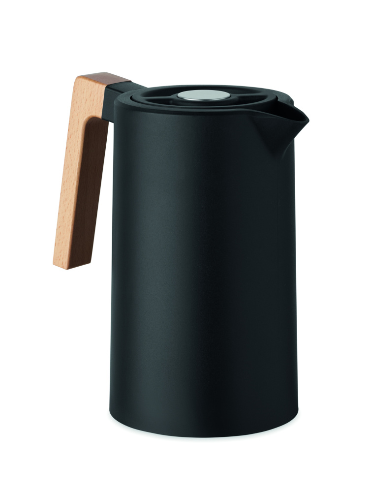 Logo trade promotional merchandise picture of: Double wall jug 1L