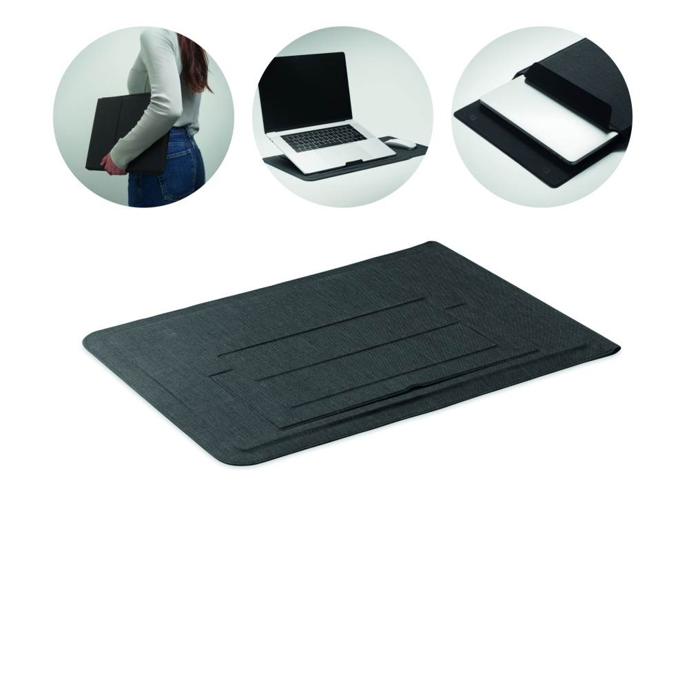 Logo trade promotional items image of: 16 inch felt laptop sleeve