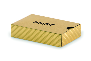 Logo trade promotional items image of: Waterproof playing cards