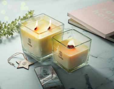 Logo trade promotional giveaways picture of: Plant based wax candle 1300 gr