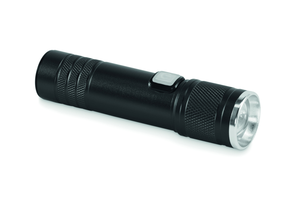 Logo trade corporate gifts picture of: Rechargeable COB light torch