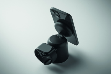 Logotrade promotional items photo of: 3 in 1 wireless charger 15W