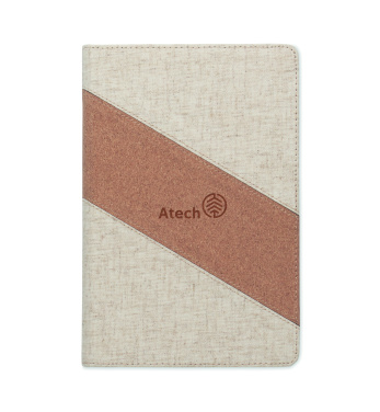 Logotrade promotional merchandise photo of: A5 notebook with 15W charger