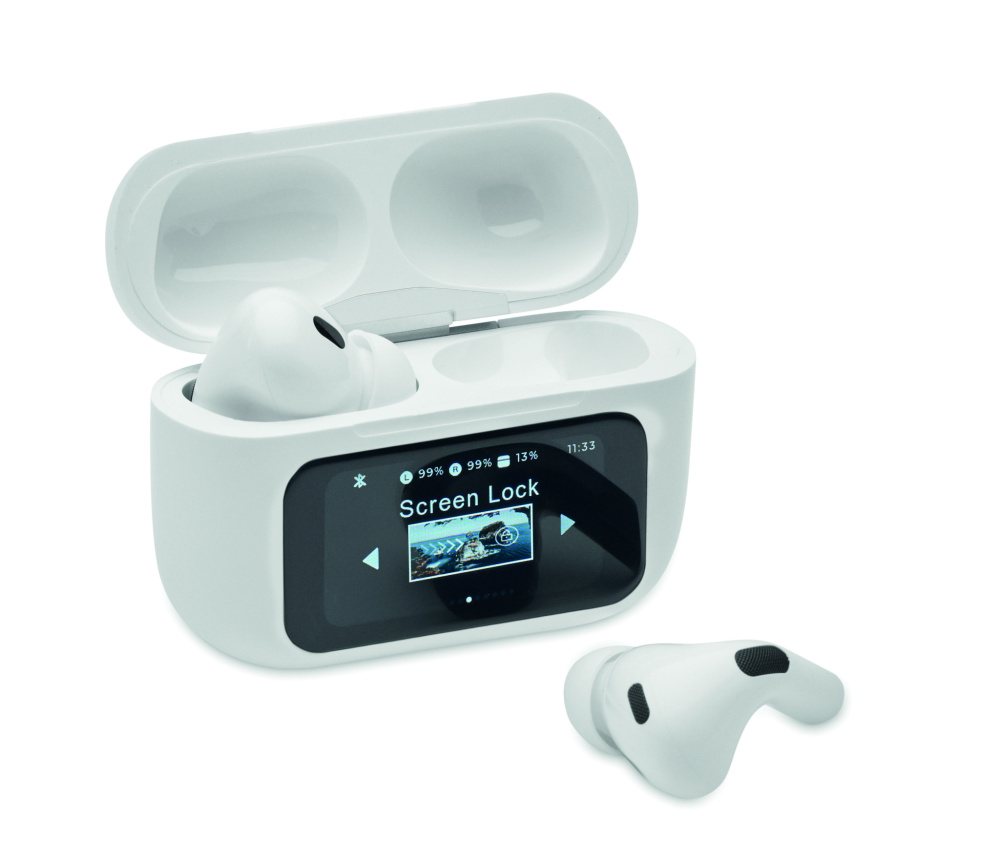Logotrade promotional giveaway image of: ABS TWS earbuds