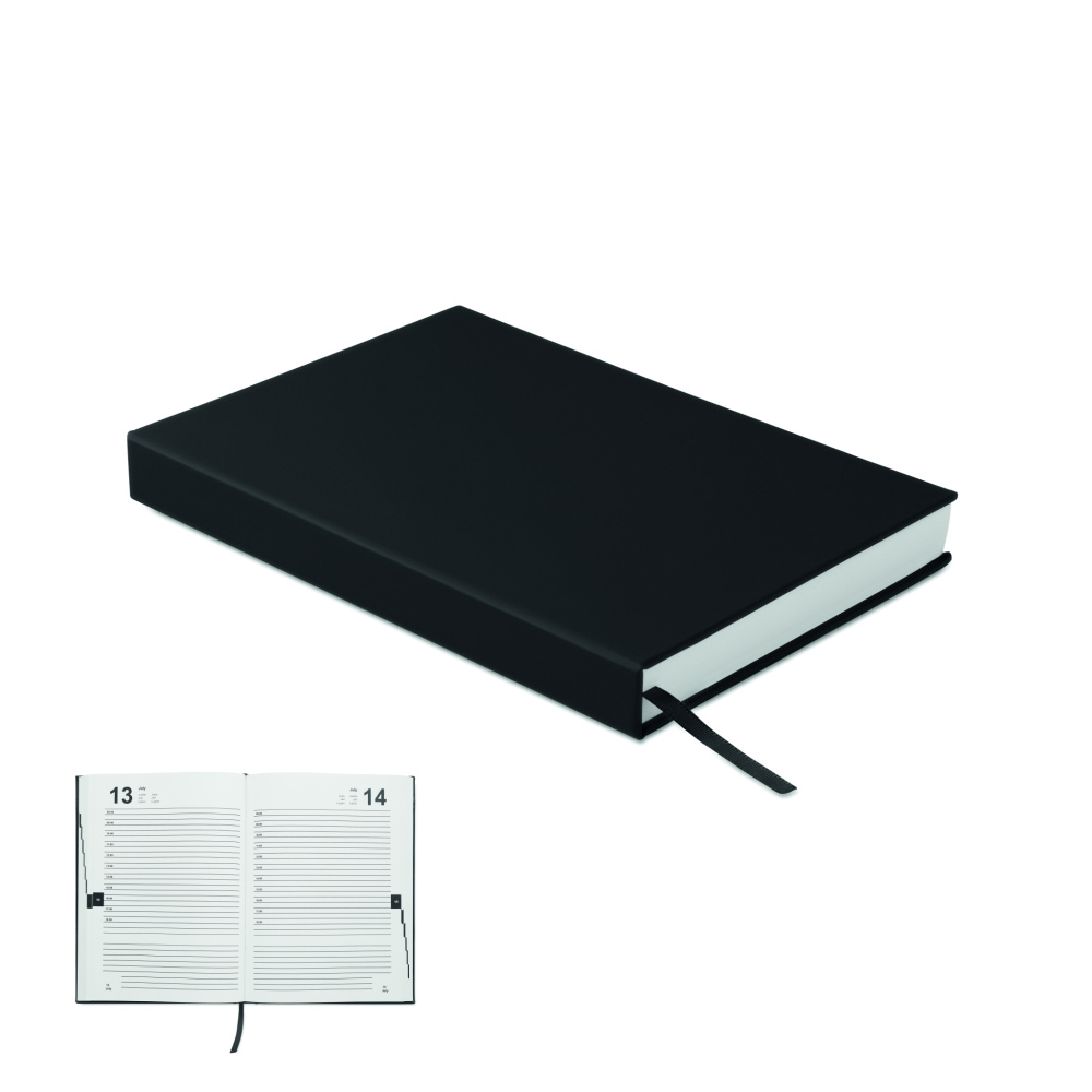Logo trade business gift photo of: A5 perpetual daily planner