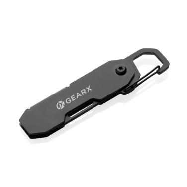 Logotrade advertising products photo of: Gear X foldable EDC tool with carabiner and parcel cutter