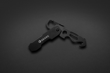 Logotrade corporate gifts photo of: Gear X foldable EDC tool with carabiner and parcel cutter