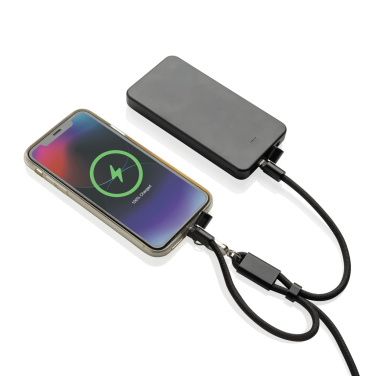 Logo trade promotional products image of: LoopAmp RCS RPET adjustable phone wrist strap 60W cable