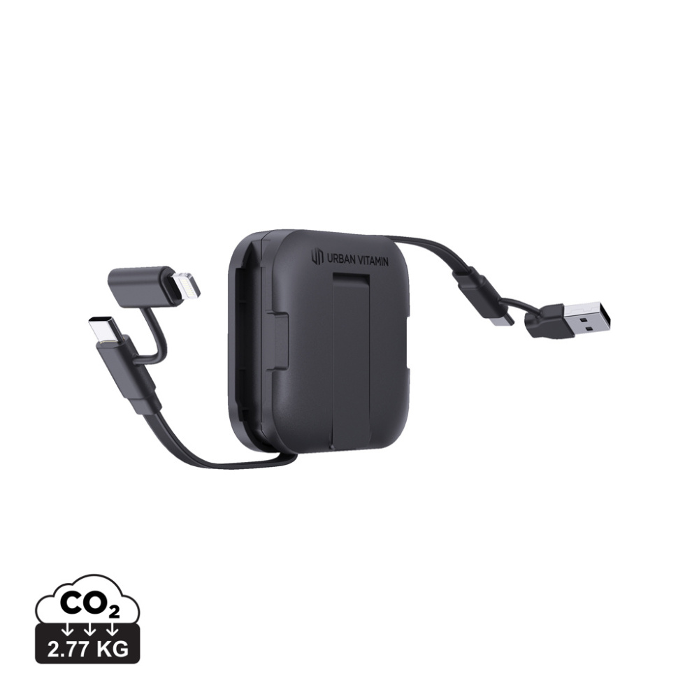 Logotrade promotional product image of: Urban Vitamin San Jose 100W stand with retractable cable