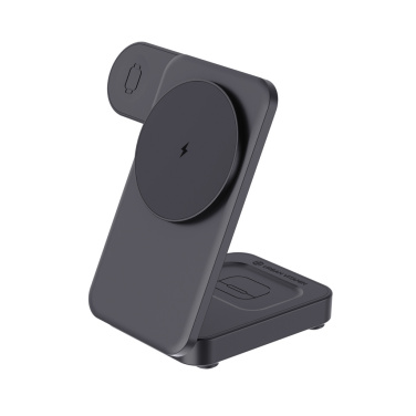 Logotrade promotional merchandise image of: Urban Vitamin Arcadia RCS rplastic 15W 3in1 magnetic charger