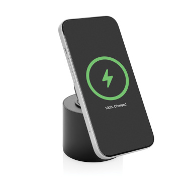 Logo trade promotional gift photo of: Magpulse RCS recycled plastic 3W speaker w/magnetic holder