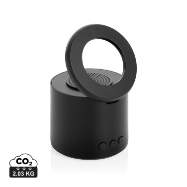 Logo trade corporate gifts picture of: Magpulse RCS recycled plastic 3W speaker w/magnetic holder