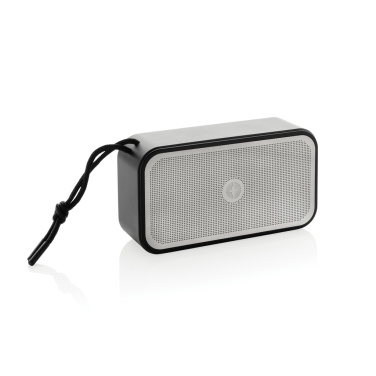 Logo trade promotional merchandise picture of: Swiss Peak RCS recycled aluminium 10W bass speaker