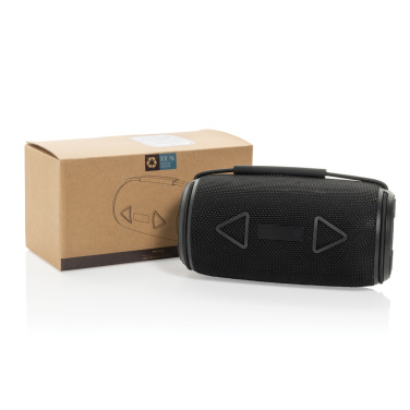 Logotrade promotional product picture of: Prisma RCS recycled plastic IPX 4 waterpoof 16W speaker