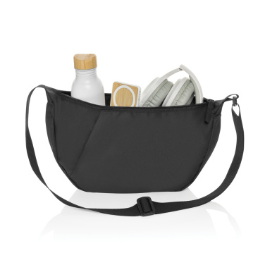 Logo trade promotional items picture of: Crescent XL AWARE™ RPET half moon sling bag