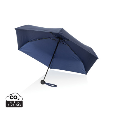 Logotrade advertising products photo of: 19.5" Aware™ RPET super mini manual 190T Pongee umbrella