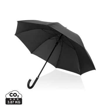 Logotrade promotional gift picture of: Swiss Peak Vero Aware™ RPET 25” umbrella w luxe handle