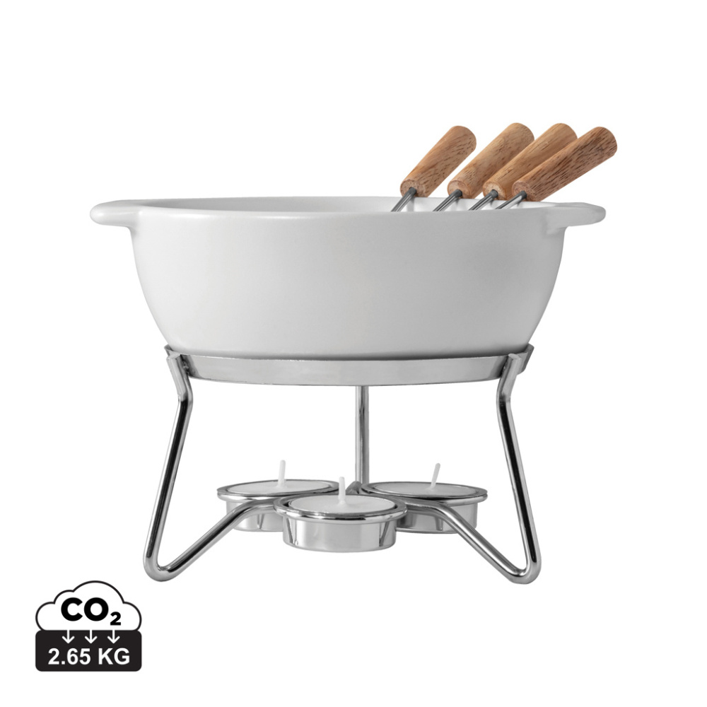Logotrade promotional merchandise picture of: BOSKA Cheese Fondue Set Party - 750 ml
