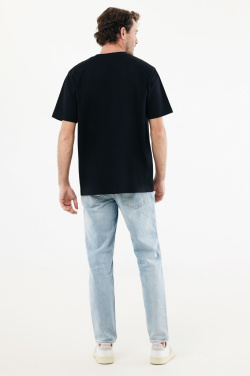 Logo trade promotional giveaways picture of: IQONIQ Nikko heavyweight recycled cotton t-shirt