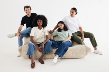 Logo trade promotional product photo of: IQONIQ Nikko heavyweight recycled cotton t-shirt