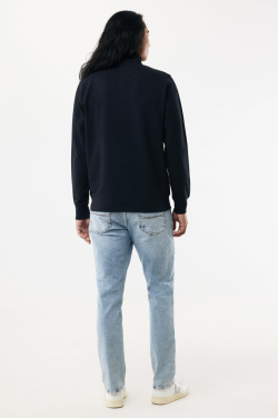 Logotrade promotional gift picture of: IQONIQ Elgon recycled cotton quarter zip sweater