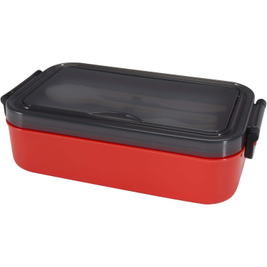 Logotrade promotional giveaway picture of: Snappy lunch box and cutlery set