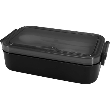 Logotrade promotional gift image of: Snappy lunch box and cutlery set