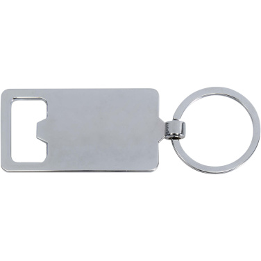 Logotrade promotional products photo of: Snapper bamboo keychain with bottle opener