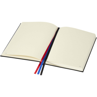 Logo trade promotional gift photo of: Alder A5 hard cover notebook