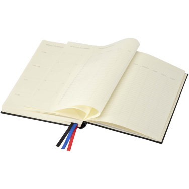 Logo trade promotional gifts image of: Alder A5 hard cover notebook