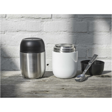 Logotrade promotional item image of: Supo 480 ml double-walled recycled stainless steel lunch pot