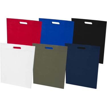 Logotrade promotional item picture of: EcoSeal GRS recycled nonwoven tote bag 5L