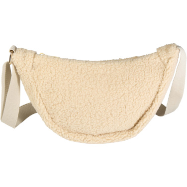 Logo trade business gift photo of: Bear GRS recycled sherpa crossbody bag 3L