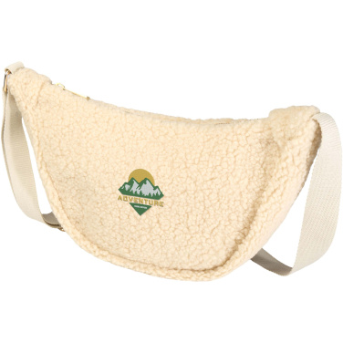 Logotrade advertising product picture of: Bear GRS recycled sherpa crossbody bag 3L