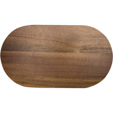 Logo trade advertising products image of: Edge acacia wood serving tray