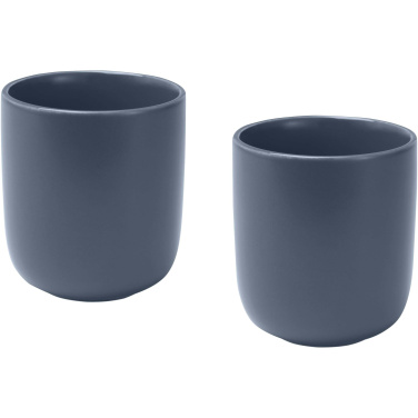 Logotrade corporate gift picture of: Male 200 ml ceramic cups - set of 2