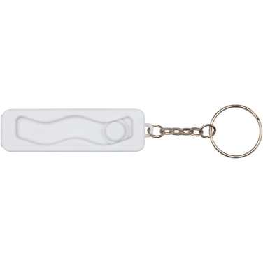 Logotrade promotional merchandise image of: Aggia recycled plastic phone stand with fidget toy