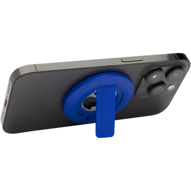 Logo trade promotional items image of: Ain recycled plastic magnetic phone stand with bottle opener