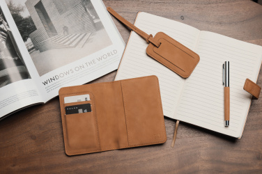 Logo trade promotional giveaways image of: VINGA Bosler RCS luggage tag