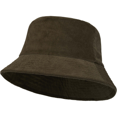 Logo trade promotional giveaways picture of: Howson recycled corduroy sun hat