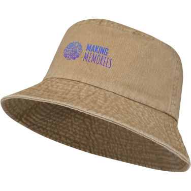 Logo trade advertising products image of: Mitica washed sun hat