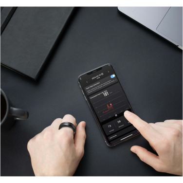 Logo trade advertising products image of: Prixton Orbyt smart ring