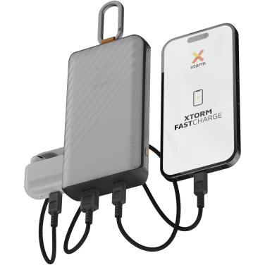 Logo trade advertising products picture of: Xtorm XG2S101 Go2 10.000 mAh 15W solar power bank with light 