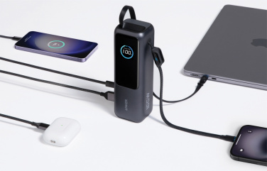 Logo trade advertising product photo of: Anker Power Bank 25.000 mah 165W, Built-in retractable cable
