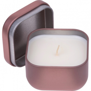 Logotrade promotional giveaway picture of: Candle in tin PRAGUE