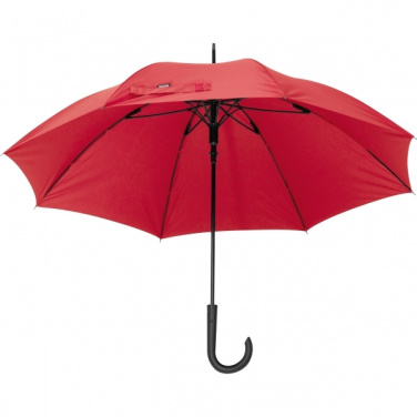 Logo trade promotional gifts image of: Automatic storm umbrella RPET ATHENS